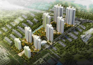 幸福御景苑项目位于澧县翊武公园里