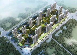 美大中国院子项目位于澧县津澧大道体育中心北侧