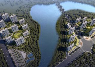 御湖半岛项目位于常德柳叶大道与柳叶湖路交汇处