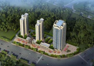 华鹏国际项目位于常德大道与柳叶大道交汇处