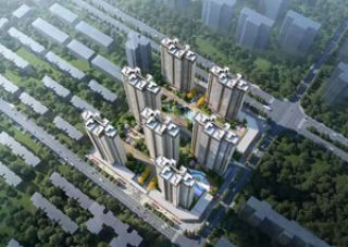 邦泰誉府项目位于常德武陵区老堤障路与稻香路交汇处西南角