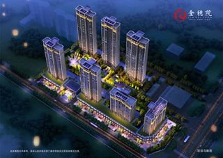 金穗院项目位于桃花源路与永丰路交汇处