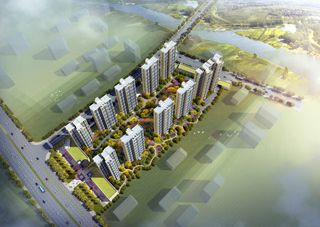 启宏高新城项目位于常德高新区沅澧干道和五岗东路交汇处