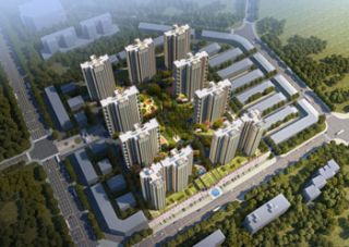 谷山壹品项目位于桃江金盆南路玉潭学校正对面