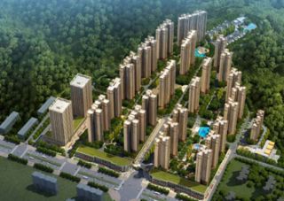 金峪1号项目位于金峪庄园北侧，桂花园小学旁