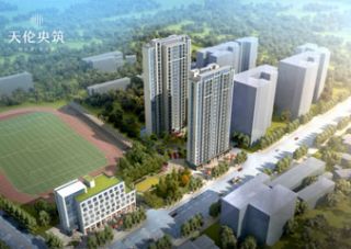 天伦央筑项目位于岳阳楼区青年中路566号（锦城嘉园西侧）