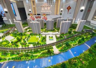 金润湾项目位于平江县平江大道与仙江河交汇处