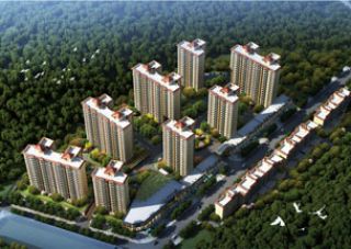 连云嘉园项目位于加义镇连云大道旁