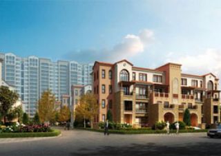 御城华府项目位于东兴大道与平江大道交汇处