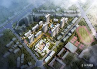 金江学府项目位于楚天路与人民路交汇处正则学校旁