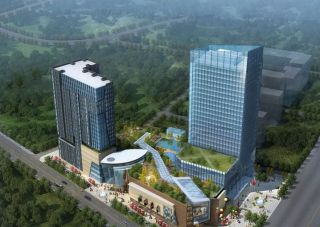 博达新桂城项目位于雁峰蒸湘南路（雁峰区新政府旁）