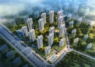 华远万江时代之光项目位于雁峰区蒸湘南路与衡常路交汇处