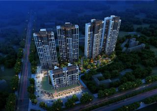 东方和园项目位于珠晖区衡州大道与洪塘路交汇处