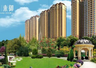 鸿豪东御项目位于常宁市南一环砚池山公园旁