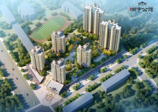 尚宇公馆项目位于常宁大道东一环与南二环交汇处
