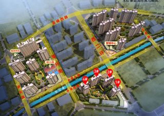 玉虹豪庭国际城项目位于常宁市泉峰西路与西二环交汇处