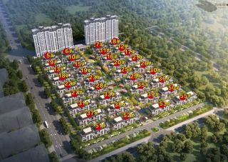 美庭湾项目位于常宁市西二环华岁商贸城西侧