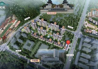 东阳凯悦项目位于茶陵犀城大道（新烟草局旁边）