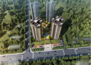 加洲家园项目位于渌口镇伏波大道