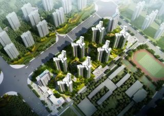 中天麓台项目位于天元炎帝大道市二中附小旁