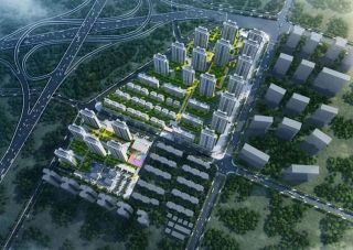 中大城项目位于天元区株洲大道与莲花路交汇处