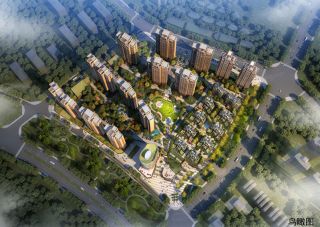 壹品熙园项目位于天元衡山路与栗雨路交汇路口