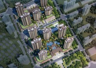 神农府项目位于天元区神农城泰山西路湖南工业大学正门对面