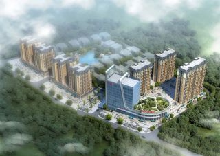 磐石大院项目位于株洲市渌口区松西子社区旁