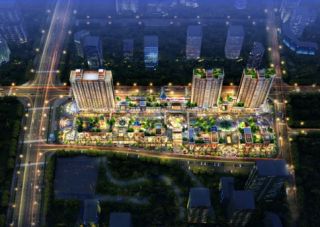 都会中心项目位于渌口区南洲新区南洲大道株洲市驾考中心北