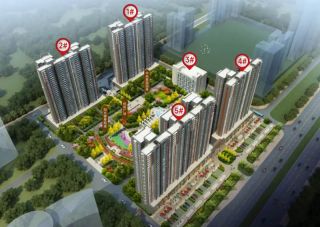 东升丹桂园项目位于郴州市郴州大道&bull;郴州科技工业园正门