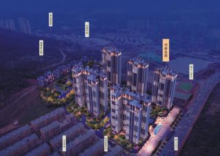 书香名苑项目位于郴州市北湖区寒溪路（四十二完小旁）