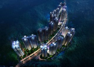 云鼎天阙项目位于郴州市寒溪路南段