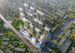 天伦云锦院项目位于岳阳市岳阳楼区洛王新天地正对面