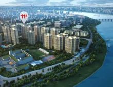 江南滨江府：主体与园林工程稳步推进中