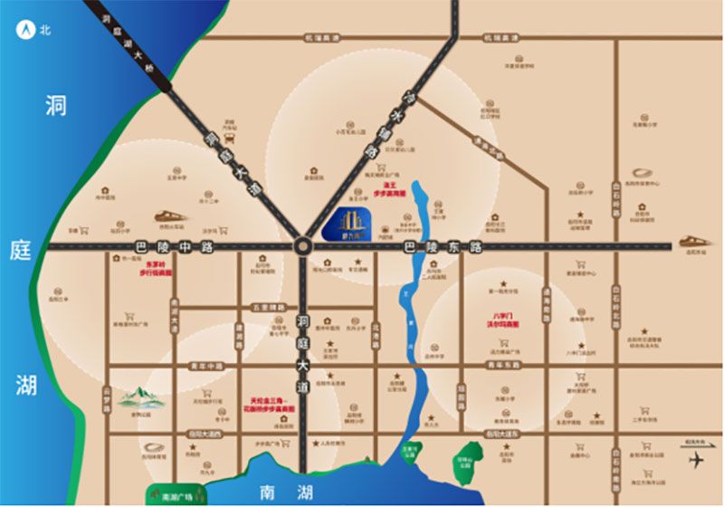 岳阳港九湾二期位于岳阳市巴陵东路与花园路交汇处,近期房价6500元/平米,后续将不定期为您带来岳阳港九湾二期房价走势等动态,包括开盘日期、团购优惠、户型图等信息。