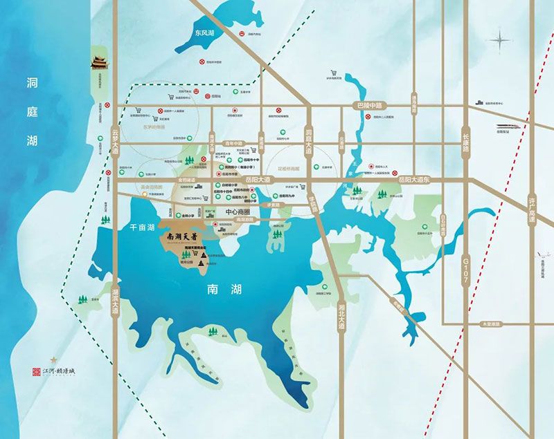 岳阳南湖天著位于岳阳楼区邕园路（南湖宾馆北侧）,近期房价15800元/平米,后续将不定期为您带来岳阳南湖天著房价走势等动态,包括开盘日期、团购优惠、户型图等信息。