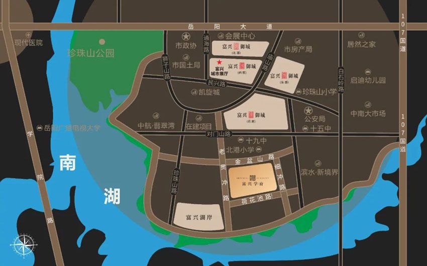 岳阳富兴御城位于岳阳市文化艺术会展中心南,近期房价10000元/平米,后续将不定期为您带来岳阳富兴御城房价走势等动态,包括开盘日期、团购优惠、户型图等信息。