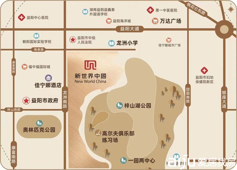 益阳新世界梓山湖位于益阳市高新区龙洲路新世界梓山湖销售中心,近期房价7500元/平米,后续将不定期为您带来益阳新世界梓山湖房价走势等动态,包括开盘日期、团购优惠、户型图等信息。