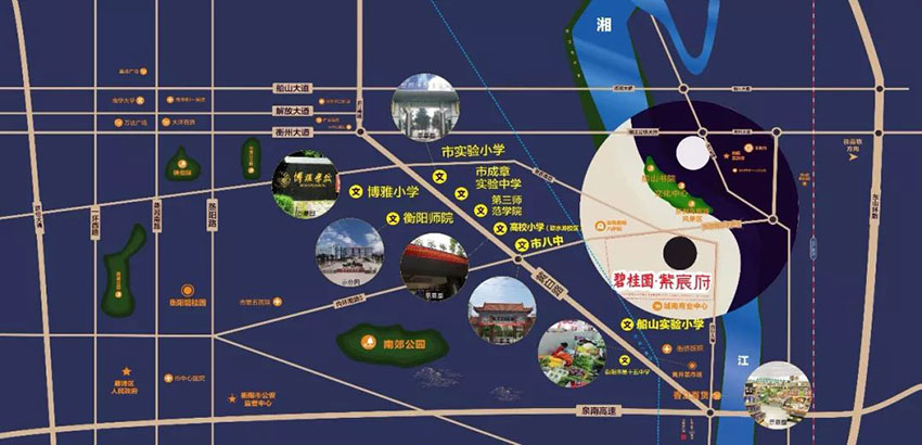 衡阳碧桂园紫宸府位于雁峰区湘江南路与白沙大道交汇处,近期房价4800元/平米,后续将不定期为您带来衡阳碧桂园紫宸府房价走势等动态,包括开盘日期、团购优惠、户型图等信息。