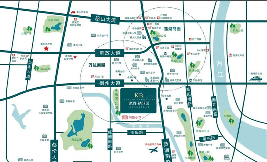 衡阳建滔裕花园位于蒸湘南路南三角线隆桥路与甘霖路交汇处,近期房价5500元/平米,后续将不定期为您带来衡阳建滔裕花园房价走势等动态,包括开盘日期、团购优惠、户型图等信息。