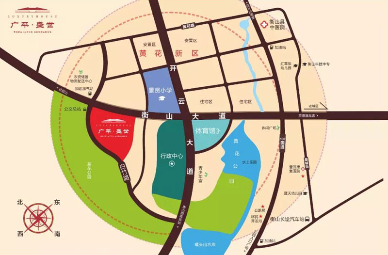 衡山县广平盛世位于衡山县黄花新区衡山大道景贤小学西侧,近期房价5000元/平米,后续将不定期为您带来衡山县广平盛世房价走势等动态,包括开盘日期、团购优惠、户型图等信息。