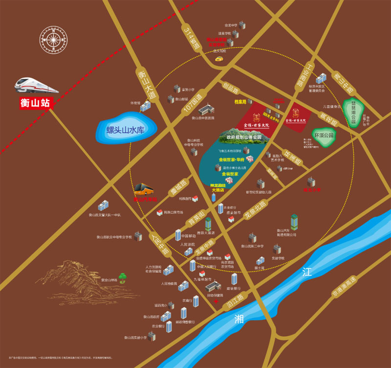 衡山县金领世家大院位于衡山县政务中心旁,近期房价4500元/平米,后续将不定期为您带来衡山县金领世家大院房价走势等动态,包括开盘日期、团购优惠、户型图等信息。