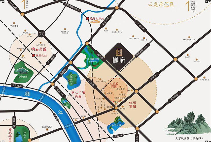 株洲阳光城新城樾府位于荷塘升龙大道与向阳路交汇处以北,近期房价5300元/平米,后续将不定期为您带来株洲阳光城新城樾府房价走势等动态,包括开盘日期、团购优惠、户型图等信息。