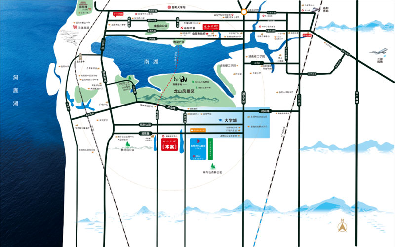 岳阳春和景明位于岳阳市中心医院（新址）西侧,近期房价6500元/平米,后续将不定期为您带来岳阳春和景明房价走势等动态,包括开盘日期、团购优惠、户型图等信息。