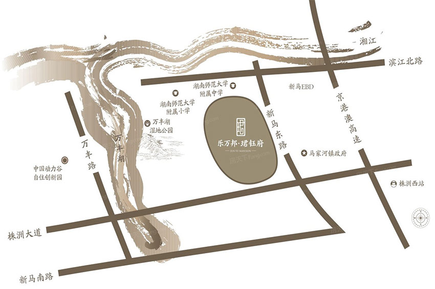 株洲珺钰府位于天元新马东路69号(新马东路与隆兴路交汇处),近期房价5200元/平米,后续将不定期为您带来株洲珺钰府房价走势等动态,包括开盘日期、团购优惠、户型图等信息。