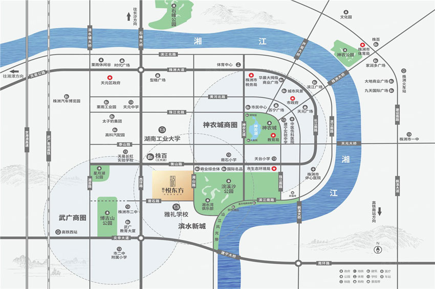 株洲悦东方位于天元株洲市天元区湘山路与凿石路交汇处（雅礼学校北）,近期房价6500元/平米,后续将不定期为您带来株洲悦东方房价走势等动态,包括开盘日期、团购优惠、户型图等信息。