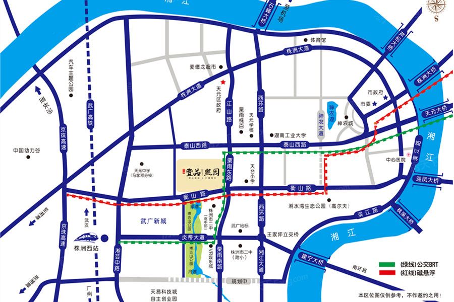 株洲壹品熙园位于天元衡山路与栗雨路交汇路口,近期房价5800元/平米,后续将不定期为您带来株洲壹品熙园房价走势等动态,包括开盘日期、团购优惠、户型图等信息。