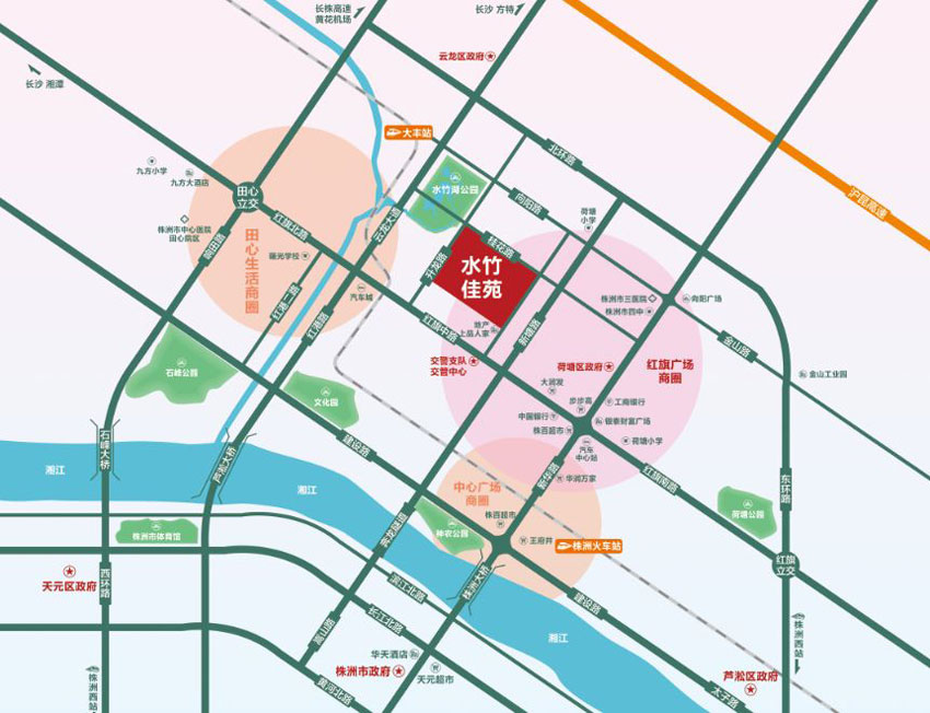 株洲水竹佳苑位于荷塘荷塘区升龙路与桂花路交汇处,近期房价5400元/平米,后续将不定期为您带来株洲水竹佳苑房价走势等动态,包括开盘日期、团购优惠、户型图等信息。