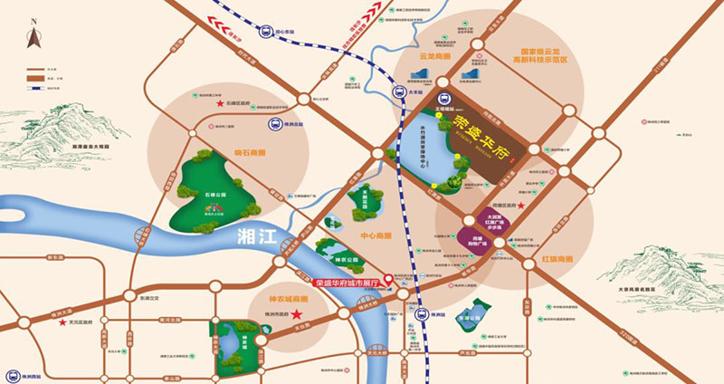 株洲荣盛华府位于荷塘向阳路与升龙路交汇处以西,近期房价6400元/平米,后续将不定期为您带来株洲荣盛华府房价走势等动态,包括开盘日期、团购优惠、户型图等信息。