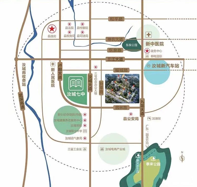 汝城县东江华府三期锦锈位于汝城县九龙大道与园林路交汇处,近期房价4300元/平米,后续将不定期为您带来汝城县东江华府三期锦锈房价走势等动态,包括开盘日期、团购优惠、户型图等信息。